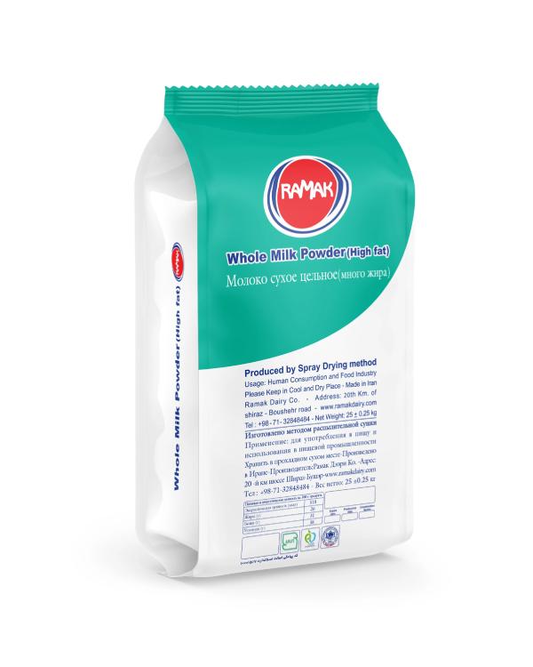 High-fat dry milk powder